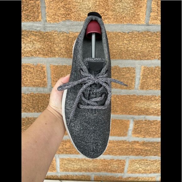 Allbirds Mens Gray The Wool Runners size 9 - Picture 8 of 13